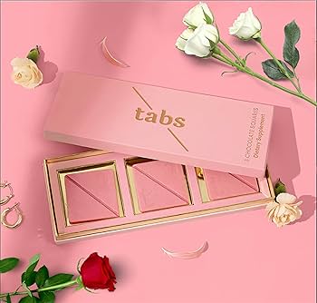 TABS بينك تشيري شوكولاتة | أفضل علبة هدايا للرجال والنساء (علبتان)