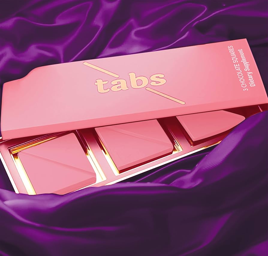 TABS بينك تشيري شوكولاتة | أفضل علبة هدايا للرجال والنساء (علبتان)